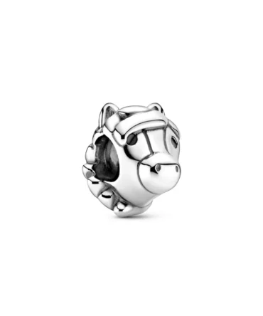 799074C01 Ló ezüst charm